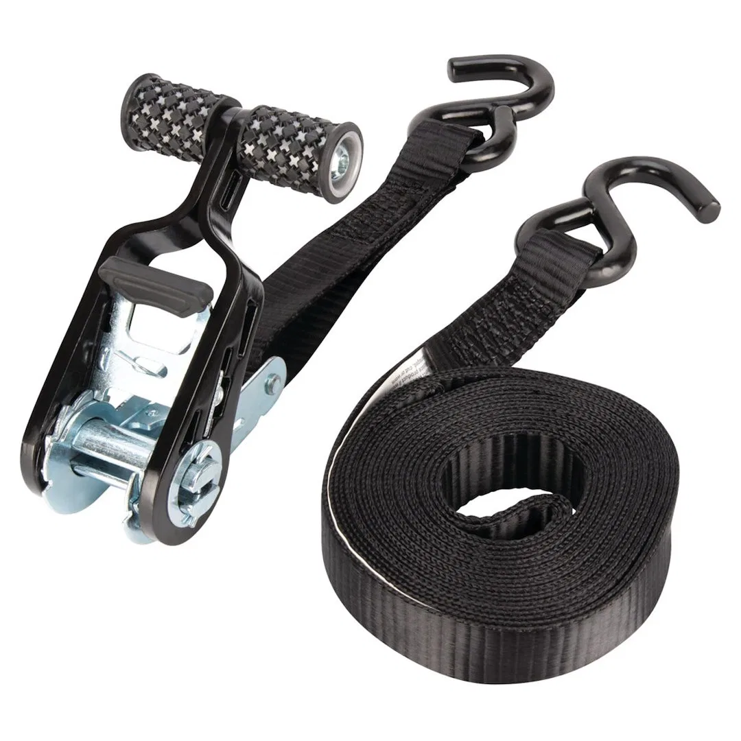 W1873 – PERFORM TOOL Tie Down Strap, 1 Inch Width x 15 Foot Length 1000 Pound Load Capacity 3000 Pound Break Strength...